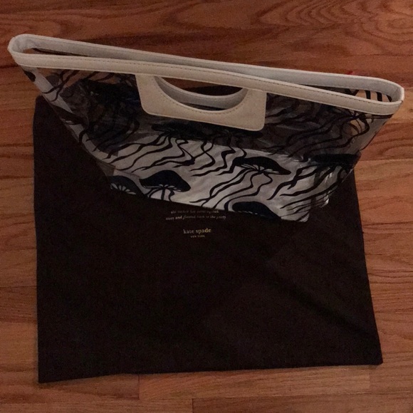 Kate Spade NY Translucent / Navy Jellyfish Tote - Picture 8 of 8